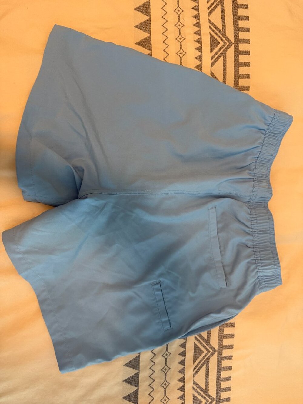Pair of Blue HUK Swim Shorts Small with Mesh Liner Great Bathing suits 2 for 1 - Picture 12 of 16